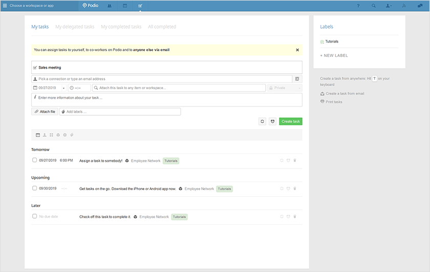 podio-project-management-tool