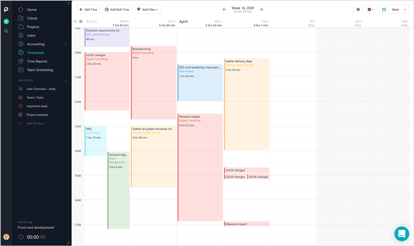 paymo time tracking tools