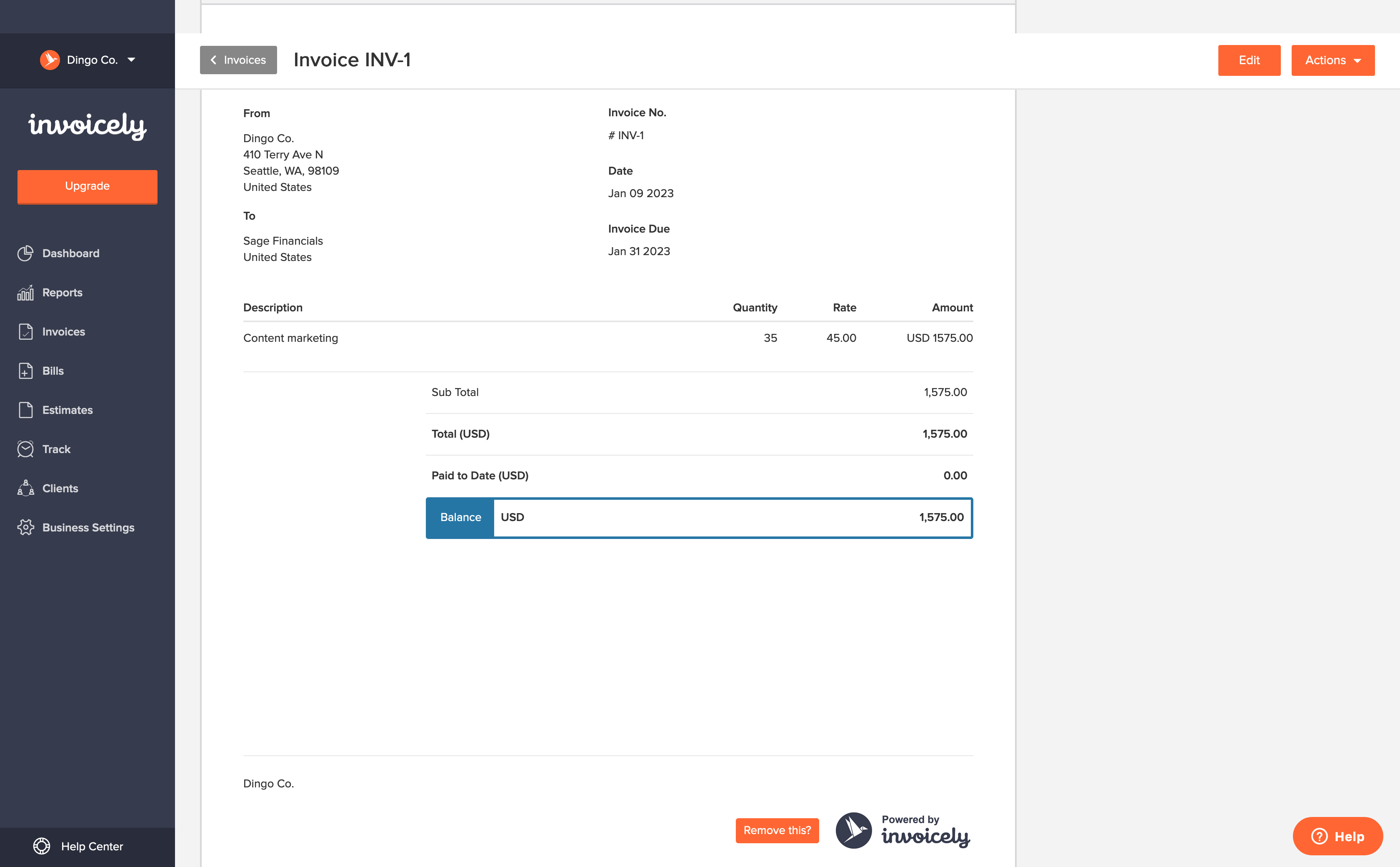 Comparing and contrasting professional invoicing options